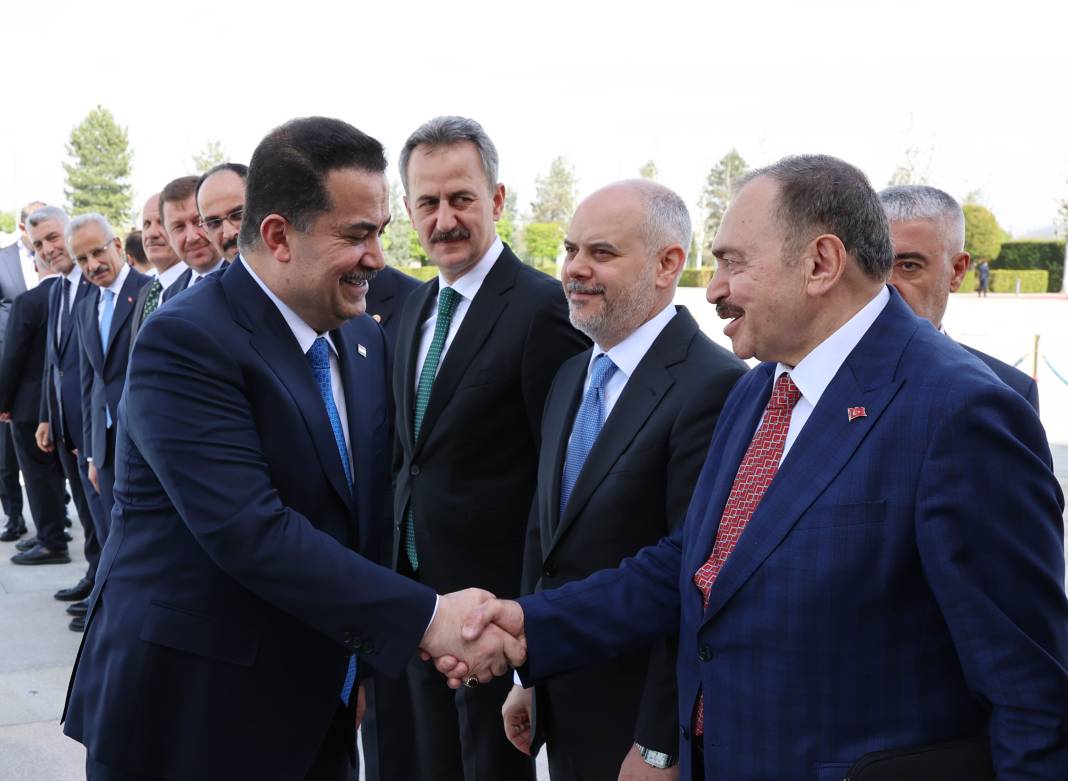 Irak Başbakanı Ankara’da! Külliye’de resmi tören: Sudani’den güç birliği mesajı... 37
